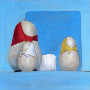 Transit, 2000-2003, Öl/Sperrholz, 30x30