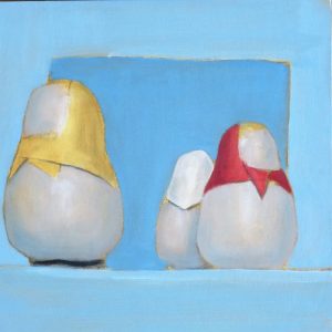 Transit, 2000-2003, Öl/Sperrholz, 30x30